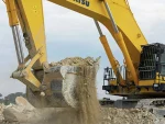 Large Excavator 120 Ton