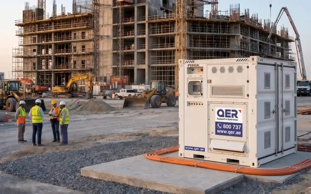 Construction Sites — Tower Cranes and Peak Load Management